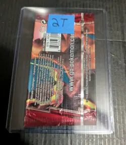 EMPTY - Pokemon - Platinum Supreme Victors - Charizard Pack Art In Toploader - Image 3