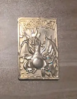 1999 Charizard Pokemon Nintendo Gold Plated Card Burger King Promo - Image 1