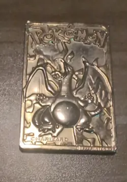 1999 Charizard Pokemon Nintendo Gold Plated Card Burger King Promo - Image 3