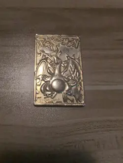 1999 Charizard Pokemon Nintendo Gold Plated Card Burger King Promo - Image 4