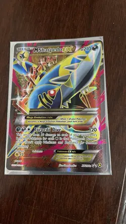 Pokemon TCG M Sharpedo EX Alternate Art Promo Holo XY200A - Image 1