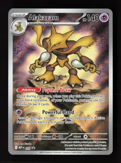 Alakazam 009 Holo Promo ME: Mega Evolution Promo Pokemon Near Mint - Image 1