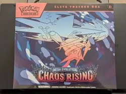 Pokemon Chaos Rising Elite Trainer Box Factory Sealed - Image 1