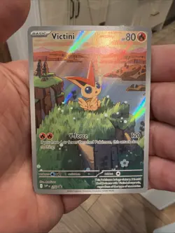Victini 208 SVP EN Black Star Promo Holo Illustration Rare NM Pokemon TCG - Image 3