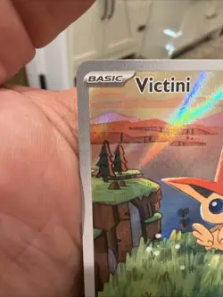 Victini 208 SVP EN Black Star Promo Holo Illustration Rare NM Pokemon TCG - Image 4