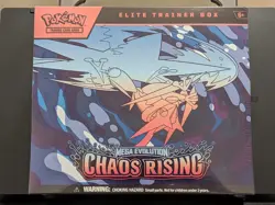 Pokemon TCG Chaos Rising Elite Trainer Box ETB Sealed UK Stock Mega Evolution - Image 1