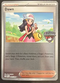 Dawn 087/094 Pokemon TCG Regional Championship Stamped Promo Exclusive 2026 - Image 1
