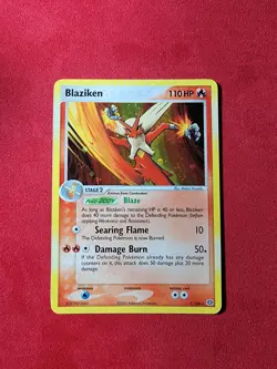 Pokemon - Blaziken 1/106 - Emerald - Holo LP+ - Image 1