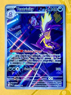 Toxtricity 103/094 Illustration Rare Phantasmal Flames Pokemon TCG Near Mint - Image 1