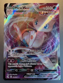 Pokemon Mew VMAX 114/264 Swsh08: Fusion Strike - Image 1