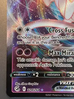 Pokemon Mew VMAX 114/264 Swsh08: Fusion Strike - Image 4