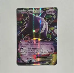 Pokemon TCG Gengar EX 34/119 XY-Phantom Forces Holo Ultra Rare-CHECK DESCRIPTION - Image 1