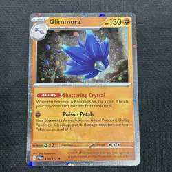 Pokemon Paldea Evolved Glimmora 126/193 Cosmos Holo Exclusive - Image 1