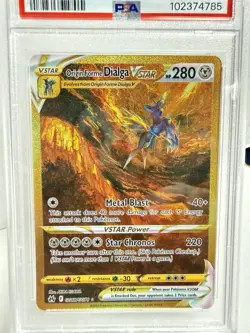 Pokemon TCG Origin Forme Dialga VStar GG68/GG70 Crown Zenith Ultra Rare PSA 10 - Image 2