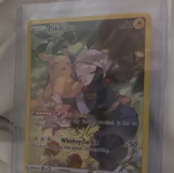 Pikachu TG05/TG30 SWSH11 Lost Origin Trainer Gallery Full Art Holo 60 HP EN - Image 1