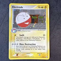 Electrode 5/101 Hidden Legends Holo Pokemon - Image 1