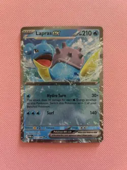 Lapras ex 022/088 Me03: Perfect Order Holo - English - Pokemon TCG - Image 1