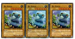 Yugioh- 3X Big Koala - Common - Unlimited - IOC-004 - Near Mint - Image 1