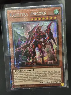 Yu-Gi-Oh! Kashtira Unicorn #RA05-EN025 Starlight Rare 1st Edition (NM) - Image 1