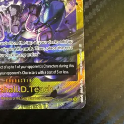 Marshall.D.Teach SEC OP16-119 The Time of Battle One Piece TCG OP-16 - Image 5