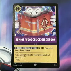 Junior Woodchuck Guidebook 66/204 Whispers in the Well Disney Lorcana NP - Image 1