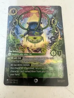Lorcana Alien True Believer Enchanted Wilds Unknown 229/204 - Image 1