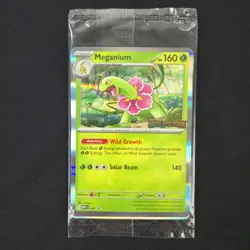 STAFF SEALED Meganium Alakazam Mega Evolution Prerelease Promo Pokemon Cards - Image 1