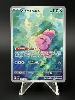Alomomola Black Bolt Illustration Rare Pokemon TCG Card 108/086 - Image 1