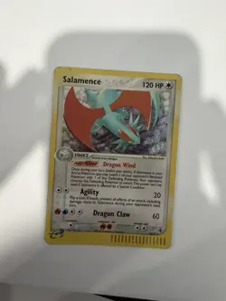 Salamence 10/97 EX Dragon Holo Rare Pokemon E Card 2003. - Image 1