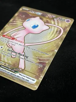 Mew ex - (151 Metal Card) 205/165 Sv: Scarlet & Violet 151 Regular - Image 3
