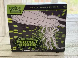 Pokemon TCG Perfect Order Elite Trainer Box Promo Card Dice Sleeves + Bulk Lot - Image 1