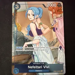 Nefeltari Vivi EB02-026 Campaign Dash Pack Promo Heroines Edition One Piece Card - Image 1