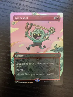 Grapeshot 2413 Secret Lair Drop Goblin Storm Commander Deck Foil Rare MTG SLD NM - Image 1
