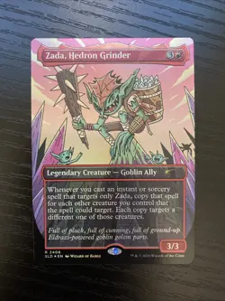 Zada, Hedron Grinder 2406 Secret Lair Drop Goblin Storm Commander Deck Foil MTG - Image 1