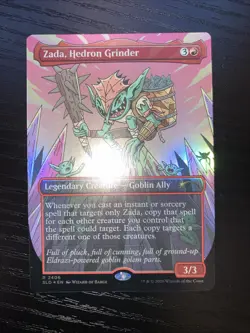 Zada, Hedron Grinder 2406 Secret Lair Drop Goblin Storm Commander Deck Foil MTG - Image 2