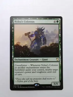 MTG Nylea's Colossus (C18) Commander 2018 Regular Rare 033/307 - Image 1