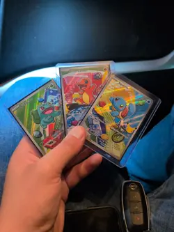 Pokemon TCG First Partner Illustration Collection Series 1 Kanto GEN 1 Starters - Image 1