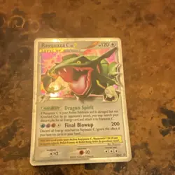 Pokemon TCG Rayquaza C LV.X Black Star Promotional Holo - Image 1