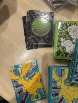 Pokemon TCG Various Sets ETB Deck Sleeves Sealed (Lot Of 5) Good Variety - Image 2