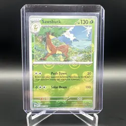 Pokemon TCG Sawsbuck Master Ball Pattern 007/086 Sv: White Flare Holo 2025 - Image 1