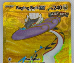 Pokemon Temporal Forces - Raging Bolt EX 218/162 - Hyper Rare - NM/M Condition - Image 3