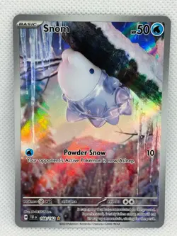 Pokemon Temporal Forces - Snom 168/162 - Illustration Rare - NM/M Condition - Image 1