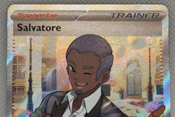 Pokemon Temporal Forces - Salvatore 202/162 - Ultra Rare - NM/M Condition - Image 2