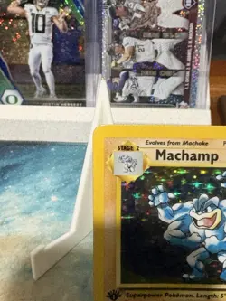 Pokemon WOTC - Machamp - Holo 1st Edition Shadowless 8/102 - LP - Image 4
