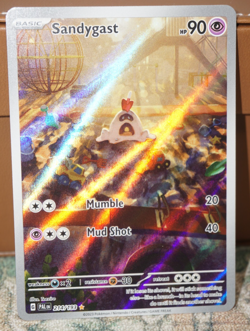 Sandygast 214/193 Sv02: Paldea Evolved Holo Illustration Rare Pokemon - Image 2