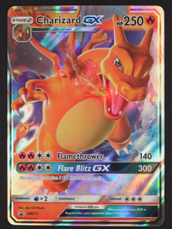 2019 CHARIZARD GX SM211 BLACK STAR PROMO HIDDEN FATES TIN Pokemon TCG - Image 1