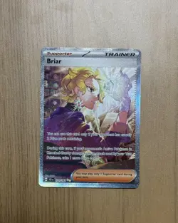 Pokemon TCG Briar 171/142 Stellar Crown Pack Fresh Near Mint Condition - Image 1