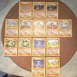 Pokemon TCG WOTC Fossil/Jungle/Team Rocket Lot (13) Cubone Eng 1999 Unlimited - Image 1