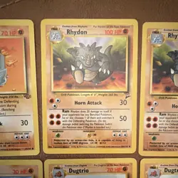 Pokemon TCG WOTC Fossil/Jungle/Team Rocket Lot (13) Cubone Eng 1999 Unlimited - Image 3