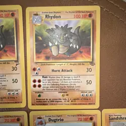 Pokemon TCG WOTC Fossil/Jungle/Team Rocket Lot (13) Cubone Eng 1999 Unlimited - Image 4